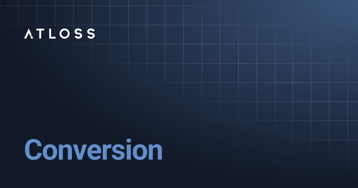 Conversion | Theme Dokumentation